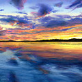 Sunset on Snow Pond
